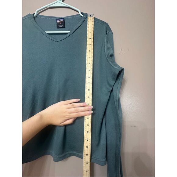 Patagonia Sea Moss Base Layer Long Sleeve Women's Shirt Medium - Picture 8 of 10